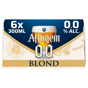 Affligem Blond 0.0 bier blik