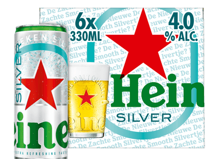 Heineken Silver bier blik