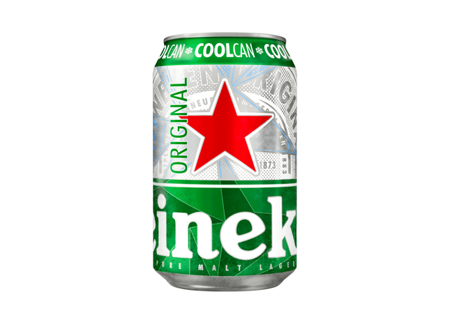 Heineken Premium pilsener coolcan blik