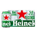 Heineken Premium pale beer cool can tin