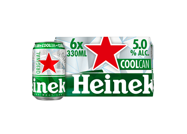 Heineken Premium pilsener coolcan blik