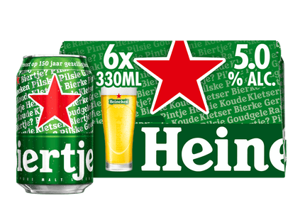 Heineken Premium pilsner beer can