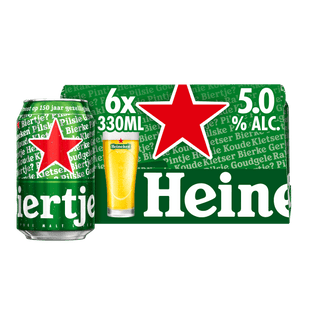 Heineken Premium pilsener bier blik