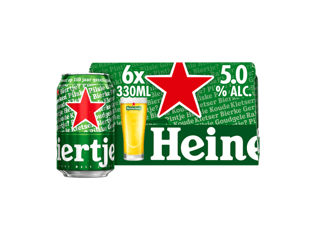 Heineken Premium pilsener bier blik