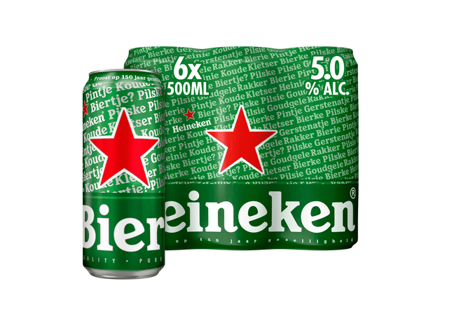 Heineken Premium pilsener bier blik