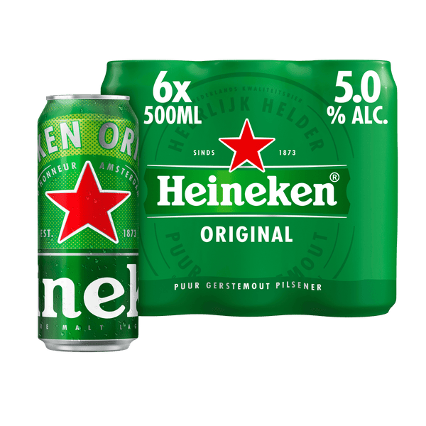 Heineken Premium pilsener bier blik