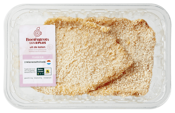 Boerentrots Wienerschnitzel 2st
