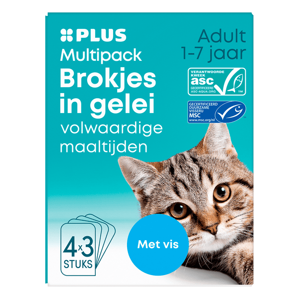 Brokjes in gelei multipack vis adult