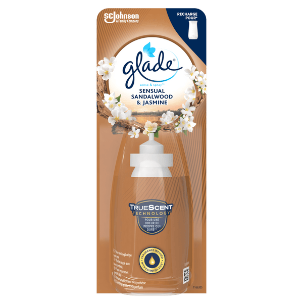 Glade by Brise Sense & Spray Sandalwood Jasmine navul