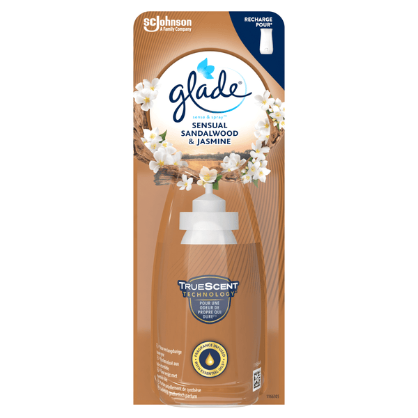 Glade by Brise Sense & Spray Sandalwood Jasmine navul