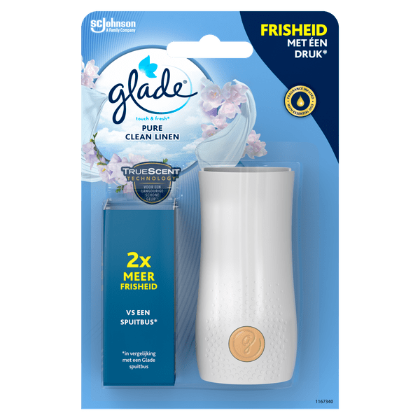 Glade by Brise Touch&fresh holder pure clean linen
