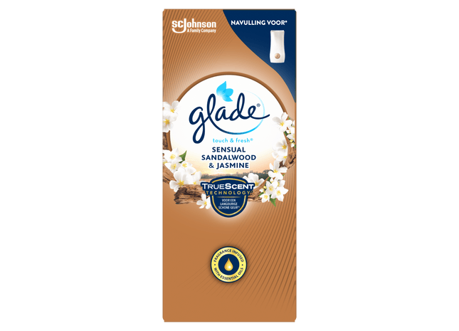 Glade by Brise Touch & Fresh navul sensual sandalwood