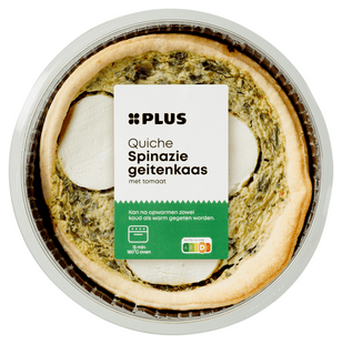 Quiche Spinazie Geitenkaas