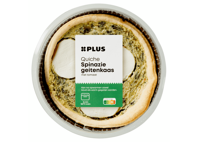 Quiche Spinazie Geitenkaas