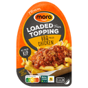 Mora Loaded Fries Topping BBQ-Hähnchen