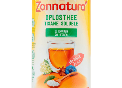 Zonnatura Instant tea 20 herbs organic