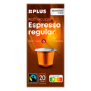 Espresso coffee capsules regular Fairtrade