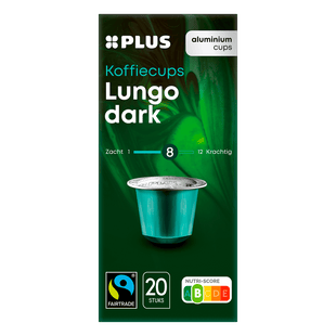 Koffiecups lungo dark Fairtrade