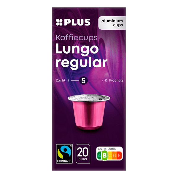 Kaffeekapseln Lungo Regular Fairtrade