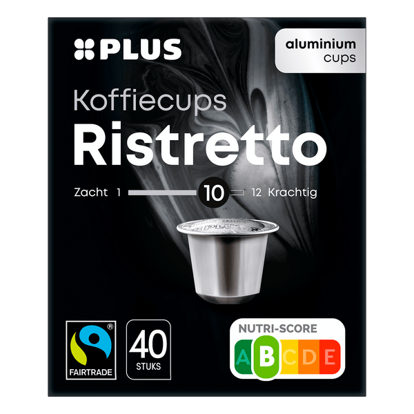 Koffiecups ristretto Fairtrade