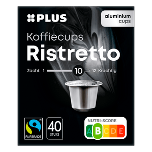Koffiecups ristretto Fairtrade