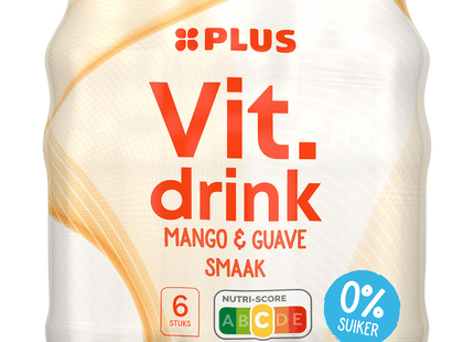Vitamin drink mango & guave 0%