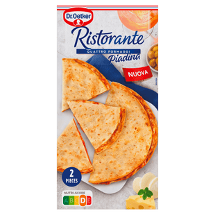 Dr. Oetker Ristorante piadina 4 kazen flatbread