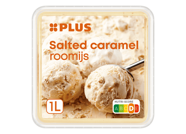 Roomijs salted caramel 1000ml