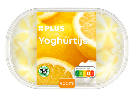 Yoghurtijs citroen en meringue