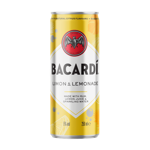 Bacardi Limon & lemonade