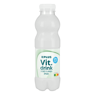 Vitamin drink limoen & lychee 0%