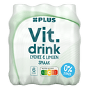 Vitamin drink limoen & lychee 0%