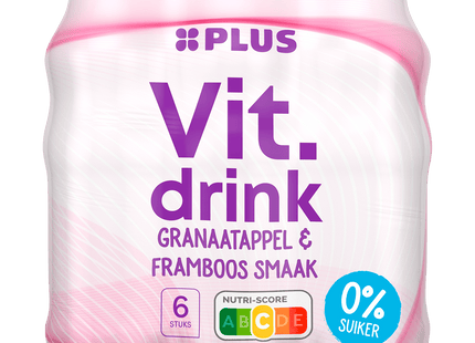 Vitamin drink granaatappel & framboos