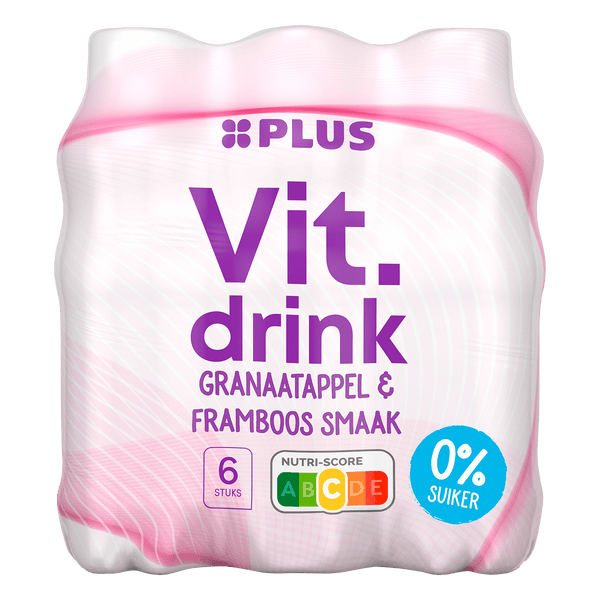 Vitamin drink granaatappel & framboos