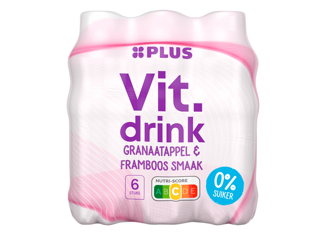 Vitamin drink granaatappel & framboos