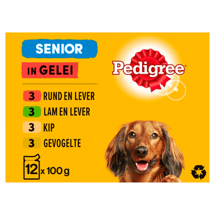 Pedigree Senior Meat in Jelly Hundefutter