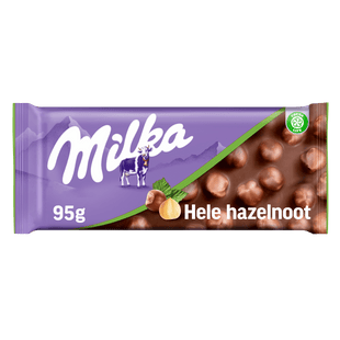 Milka Chocoladereep Hele Noot
