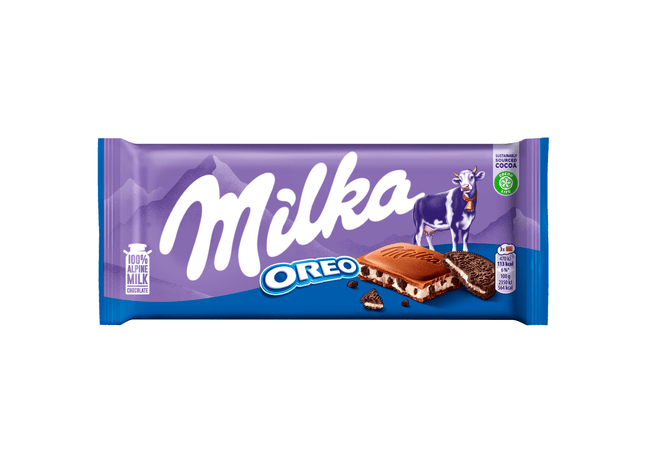 Milka Chocoladereep Oreo