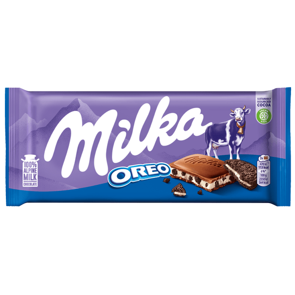 Milka Chocoladereep Oreo