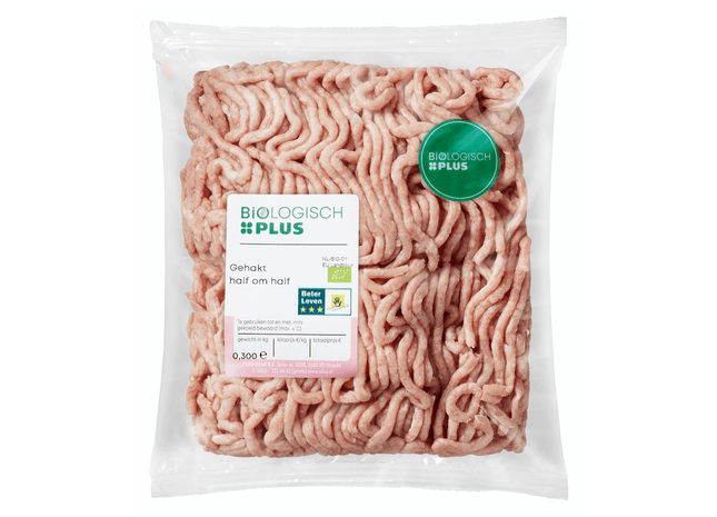 Biologisch  Gehakt half om half
