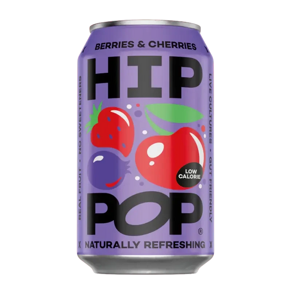 Hip Pop Living soda berries & cherries