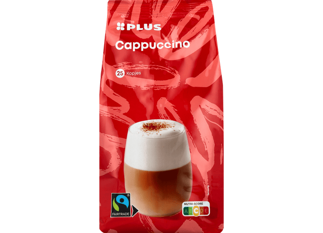 Cappuccino oploskoffie Fairtrade