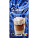Fairtrade latte macchiato instant coffee