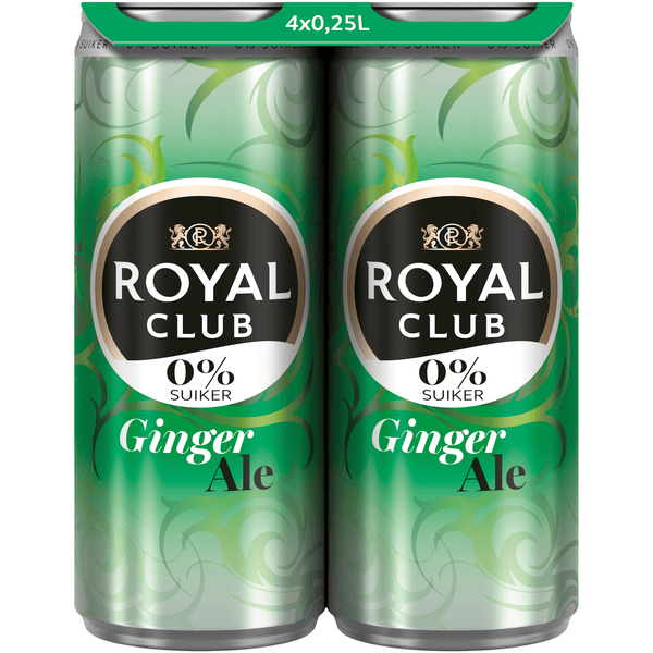 Royal Club Ingwerlimonade 0% Zucker
