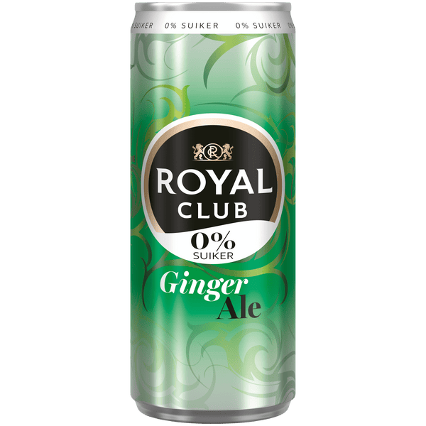 Royal Club Ginger ale 0% suiker