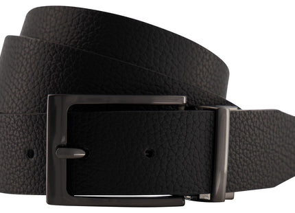 men's belt reversible 3.5cm black