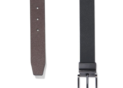 men's belt reversible 3.5cm black