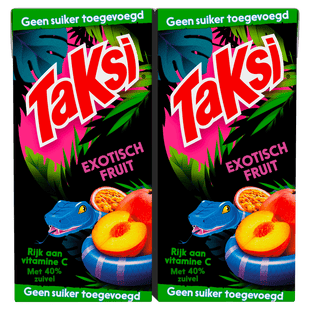 Taksi Exotisch fruit geen suiker 10-pack