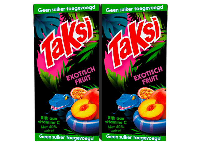 Taksi Exotisch fruit geen suiker 10-pack