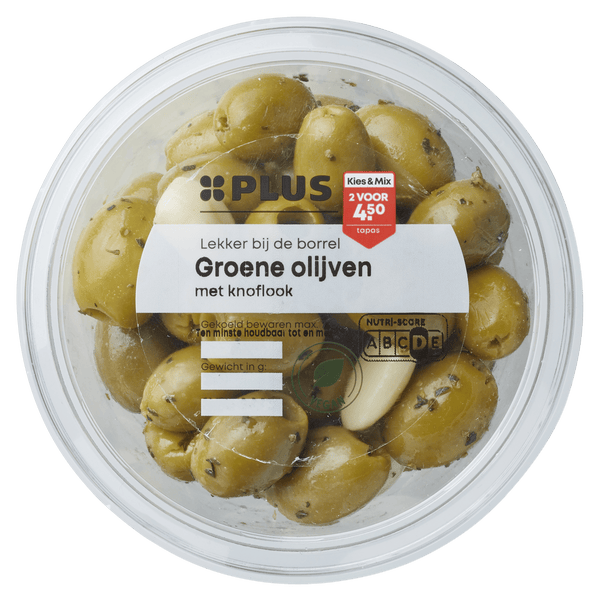 Olives with garlic